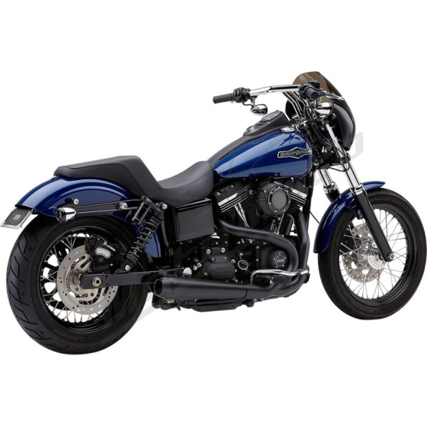 COBRA El Diablo 2:1 Exhaust System Harley Davidson  FXD / FXDB / FXDC / FXDF / FXDL / FXDWG 1450-1800cc 06-11