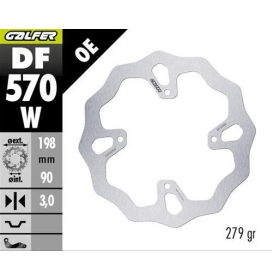 GALFER Front brake disc KTM / Husqvana / Gas Gas 65 2025