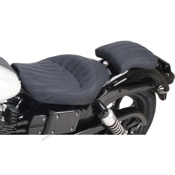 SADDLEMEN Knuckle Pleated Detachable Pillion Pad 25.5x23cm