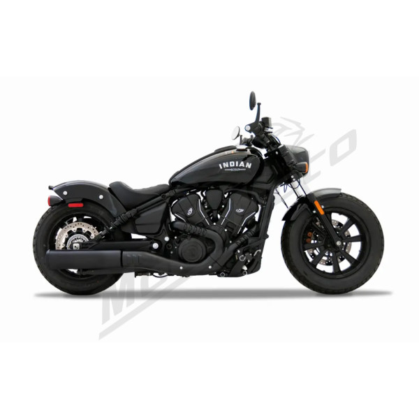 RINEHART RACING 4,5'' užmaunami duslintuvai juodas INDIAN SCOUT / SPORT 999-1250 24-26