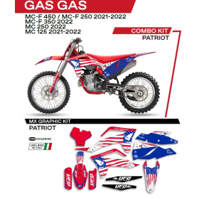UFO Stickers set Gas Gas MC / MCF 125-450 21-22