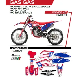 UFO Stickers set Gas Gas MC / MCF 125-450 21-22