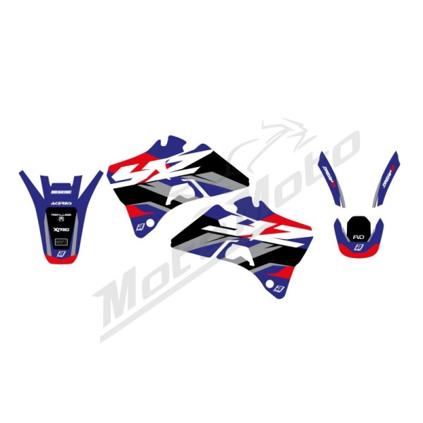 BLACKBIRD RACING Dream 5 grafikų komplektas Yamaha YZ 125-250cc 96-01
