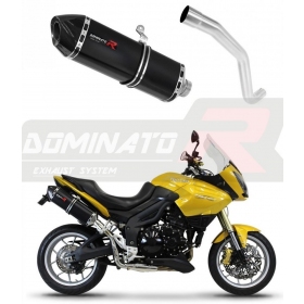 Exhaust kit Dominator HP7 BLACK TRIUMPH TIGER 1050 2006-2012