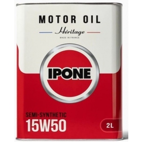 IPONE HERITAGE 15W50 Semi-synthetic oil 4T 2L