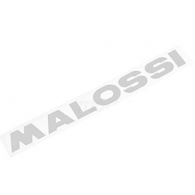 STICKER MALOSSI SILVER (10CM)