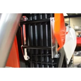 AXP Radiator Braces Black Spacers HUSQVARNA / KTM 125-500cc 2016-2017