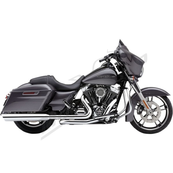 COBRA 909 Twins Slip-On Mufflers Harley Davidson FLHR / FLHRC / FLHRI / FLHT / FLHTCI / FLHTCU / FLHX / FLTRX 1340-1800cc 95-16