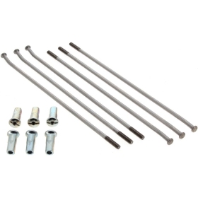 RFX 18" Spokes set - Silver/Silver 32 spokes