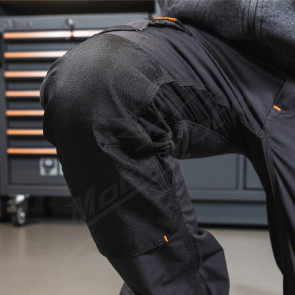 BETA 7818G Work Trousers with Multiple Pockets in Stretch Fabric - Gray