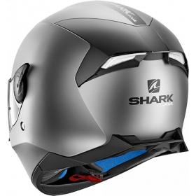 Shark Skwal 2 Blank Black Matte Silver Helmet