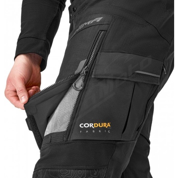 SHIMA TRACKER Men Textile Pants Black