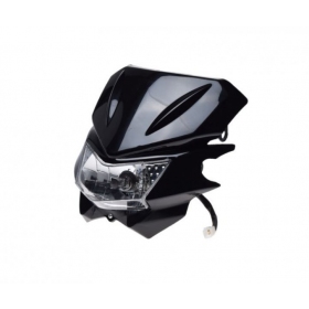 Universal black headlight 275MM