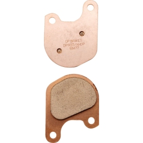 DP BRAKES Sintered Metal Brake Pads Harley Davidson FXB / FXE / FXEF / FXRS / FXS / FXWG / XLH / XLS / XLS 1000-1340cc 78-84
