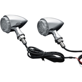 KURYAKYN Torpedo Universal Front Turn Lights M10x1.5x25mm