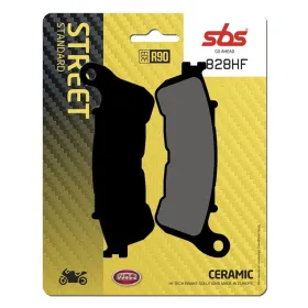 SBS HF Street 828HF Ceramic Organic Brake Pads Honda / Suzuki 250-1800cc 04-18