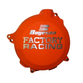 BOYESEN Factory Racing sankabos dangtelis oranžinis  KTM EXC-F/ SX-F 450-500, Husqvarna FS/ FE/ FC 450-501, 