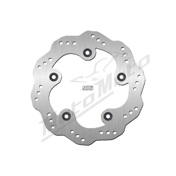 NG Rear Fixed Brake Disc 240X125.5X5mm Kymco Xciting 250-500cc 04-11