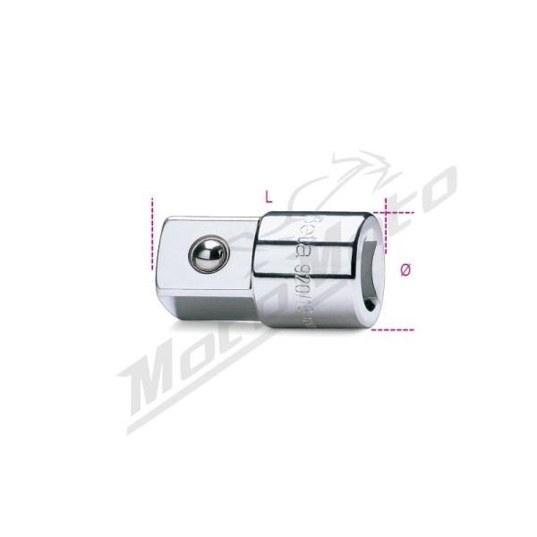 BETA 1/2 Female and 3/4 Male Adaptor