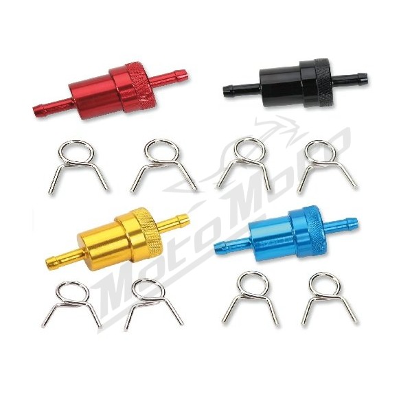 EMGO Anodized Universal Fuel Filter Ø6.4mm
