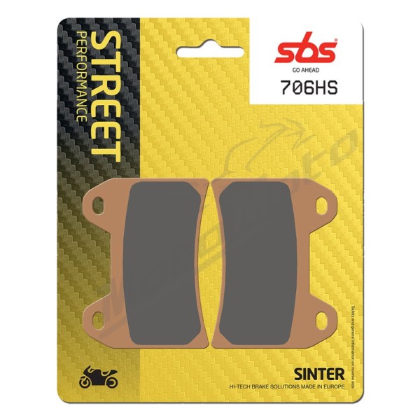 Sbs Brakepads Sintered Aprilia / Benelli / BMW / Cagiva / Ducati / Husqvarna / KTM / Moto Guzzi / Moto Morini / MV Agusta / Suzuki / Victory / Yamaha 600-1634cc 94-23