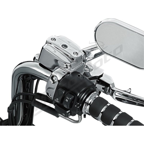 KURYAKYN Handlebar Control Cover Kit Harley Davidson FLD / FLSTF / FXDB / FXDF / XLH 883/1800 96-17