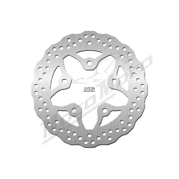NG Rear Fixed Brake Disc 230X82X4mm Kawasaki ZX-7 / ZX-9 / ZXR 750-900cc 89-02