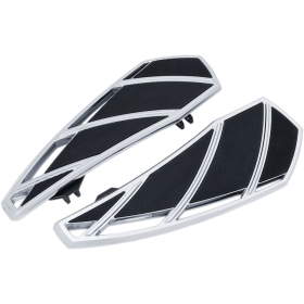 KURYAKYN Phantom Driver Floorboards Harley Davidson FLD / FLHR / FLHRI / FLHX / FLS / FXSTC / FXST 1340/1977 83-24