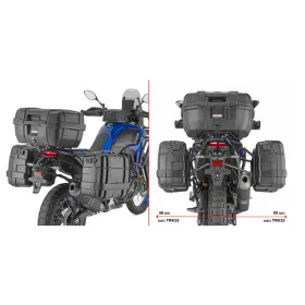 GIVI Monokey Šoninių daiktadėžių laikiklis Yamaha XTZ 700 Tenere 2025