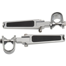 DRAG SPECIALTIES Footpegs with Rubber Inlay 32 mm
