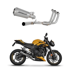 Triumph STREET TRIPLE 765 S / R / RS 2023 - 2024 Full Exhaust System Collector Silencer GPS + dB killer