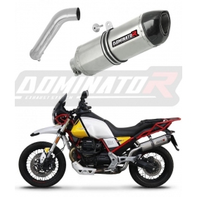 Exhaust silencer Dominator HP1 Moto Guzzi V85 TT 2021-2023 + DB KILLER