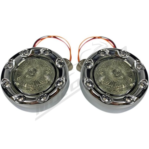 CUSTOM DYNAMICS ProBEAM® Front Bullet Ringz™ Harley Davidson FLHTCUTGSE / FLHTKSE 1800-1923cc 16-23