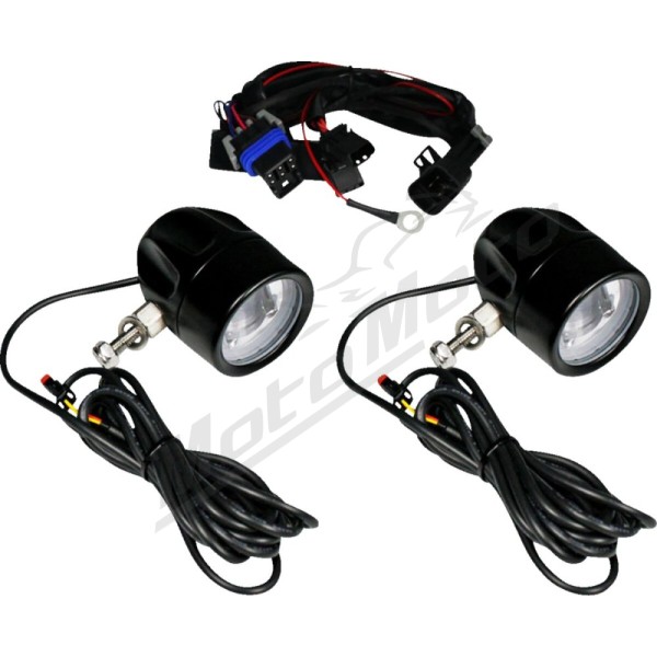 CUSTOM DYNAMICS ProBEAM® LED Halo Fog Lamps INDIAN CHALLENGER / PURSUIT 1768cc 20-24