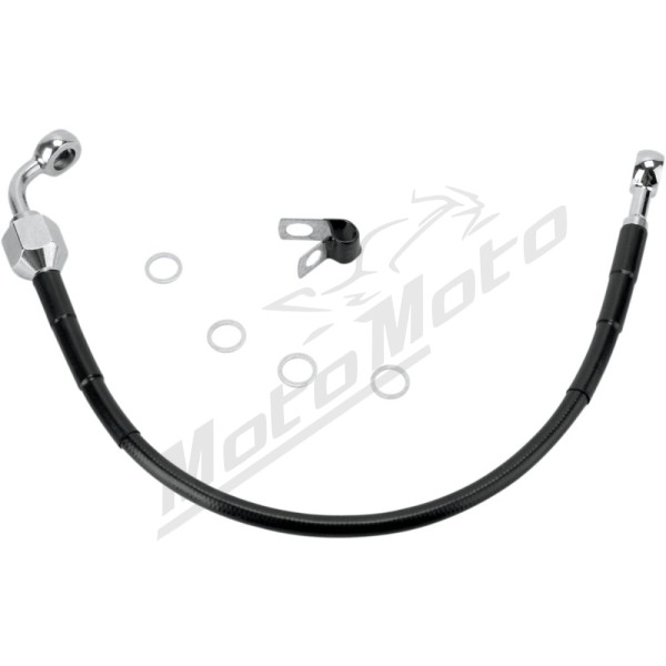 DRAG SPECIALTIES Stainless Steel Brake Line Kit Harley Davidson FXD / FXDB / FX  / FXDC 1340-1800cc 00-07