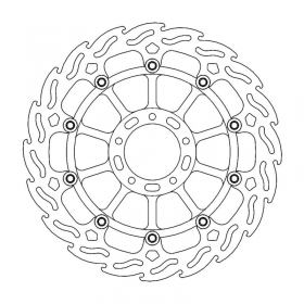 Front brake disc 113215 / 113216 Moto Master Flame Floating 330 mm DUCATI DIAVEL / MONSTER / MULTISTRADA 1200-1260cc 2014-> 1pcs.