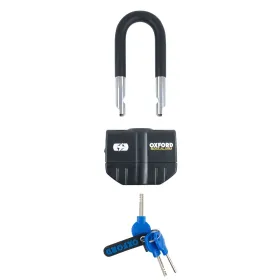 Oxford Boss Alarm 16mm Black + 12mm x 1.5m Chain