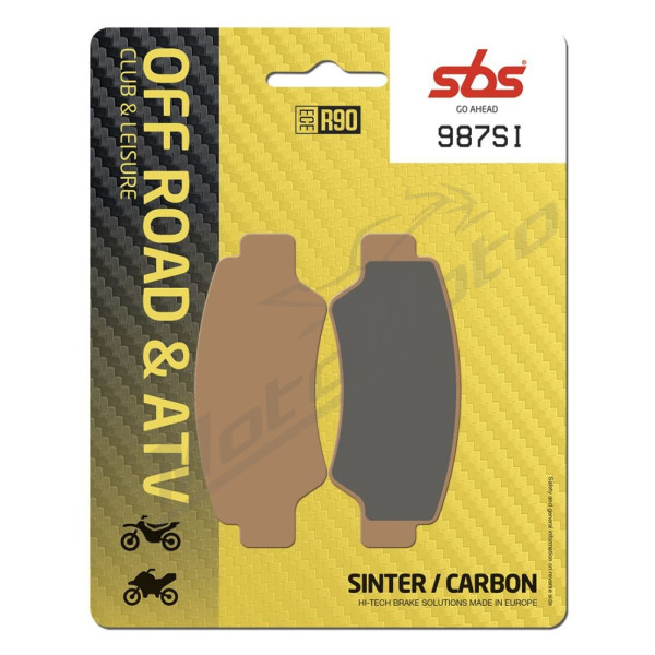 SBS SI Offroad Sintered Brake Pads CF Moto Cforce / Uforce / Zforce 500-1000cc 18-23