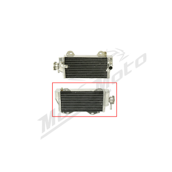 Psychic radiator reinforced with standard capacity Right Suzuki RM-Z / RMX 450cc 08-16