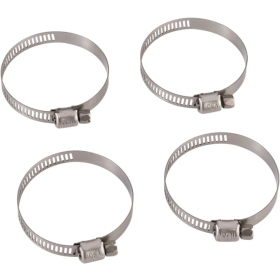 MOOSE OFFROAD HARD-PARTS Gear Drive Hose Clamps 26-51mm. 4pc.