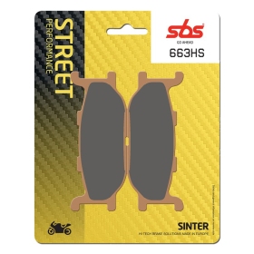 Sbs Brakepads Sintered Yamaha SCR / SR / XJ / XV / XVS / XVZ 400-1600cc 91-22
