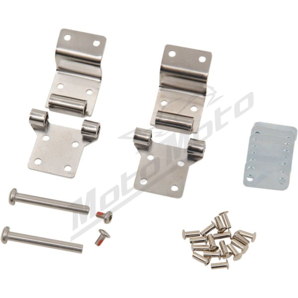 DRAG SPECIALTIES Tour-Pak® Hardware Hinge Kit Harley Davidson FLHT / FLHTC / FLHTCI 1340-1690cc 87-13