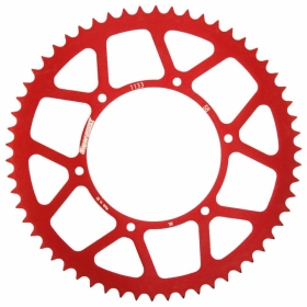 Supersprox Rear Sprocket Red 420 58T Aprilia / Derbi / Gilera / Peugeot 50cc 02->