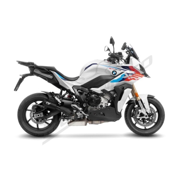 LEOVINCE LV-10 Full Black Slip-On Muffler BMW S 1000 XR 21-23