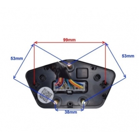 Universal motorcycle speedometer