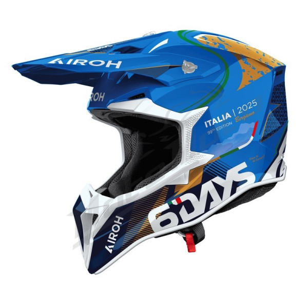AIROH Wraaap 6 Days Italy Krosinis šalmas