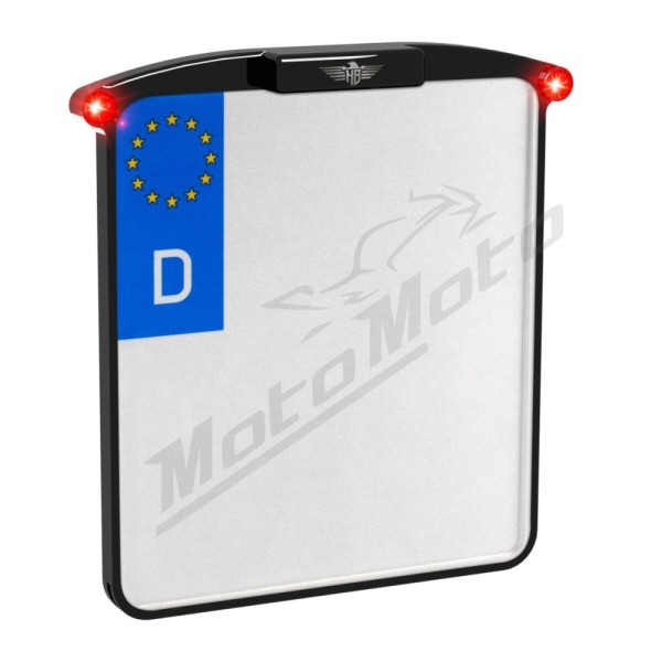 HEINZ BIKES Nano Universal License Plate Holder Nano With Lights