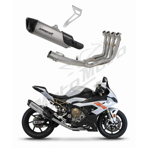 BMW M1000RR 2020-2024 Dominator Full Titanium Exhaust System Titanium HP6 + dB killer