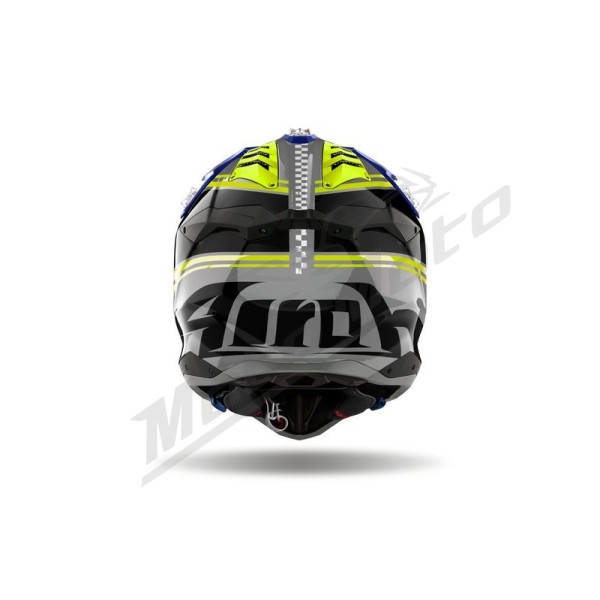 Motocross Helmet Airoh Aviator 3 Hima Blue