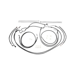 MAGNUM SHIELDING Karbon Fiber Handlebar Installation Kit 38/43cm Harley Davidson FLHT / FLHTK / FLHXSE / FLHX 1750/1977 17-24
